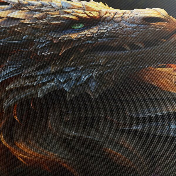 Tablou - Dragon (120x50 cm)