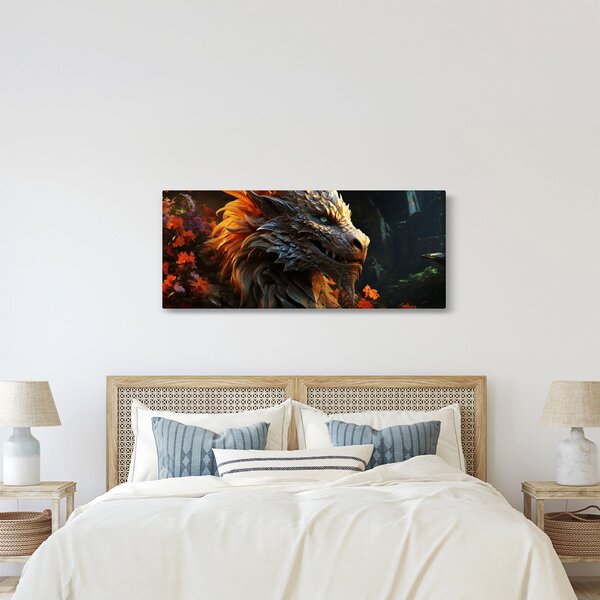 Tablou - Dragon (120x50 cm)