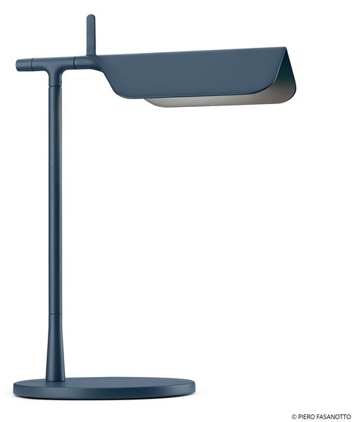 Lampă de masă FLOS, Tab T, Albastru, Camera de zi, Metal, Design