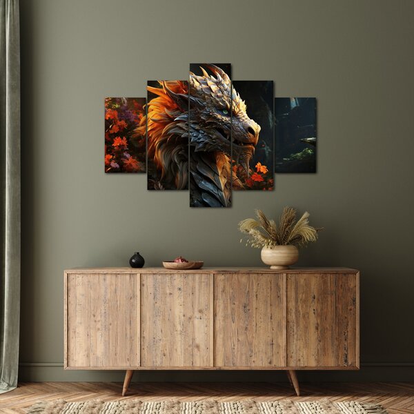 Tablou - Dragon (150x105 cm)