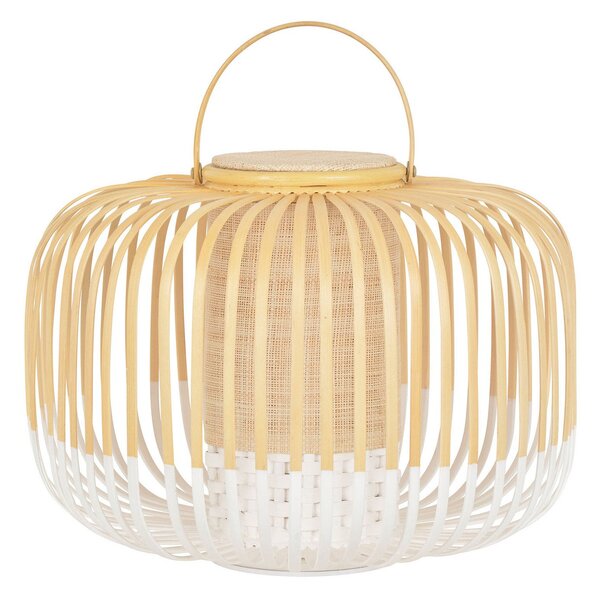 Lampă de Exterior Forestier, Take A Way S, reglabil, Alb, Terasă, Bamboo, Design