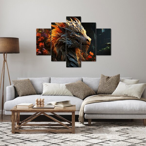 Tablou - Dragon (150x105 cm)