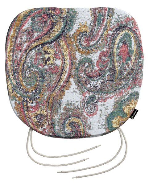 Pernă scaun Bart culoare multicolor Țesătură împletitură, cu model