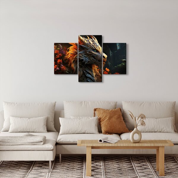 Tablou - Dragon (90x60 cm)