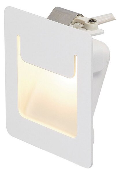 SLV LED lampă de încastrat Downunder Pur 80 alb, Alb, Hol, Metal, Modern, Luminile încastrate unghiulare