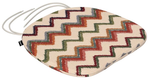 Pernă scaun Bart culoare multicolor Țesătură împletitură, cu model