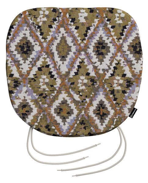 Pernă scaun Bart culoare multicolor Țesătură împletitură, cu model