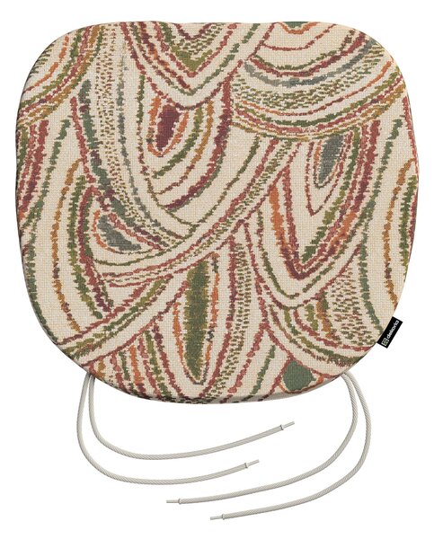 Pernă scaun Bart culoare multicolor Țesătură împletitură, cu model