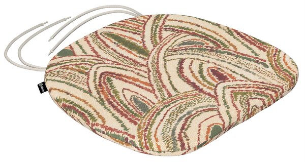 Pernă scaun Bart culoare multicolor Țesătură împletitură, cu model