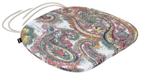 Pernă scaun Bart culoare multicolor Țesătură împletitură, cu model