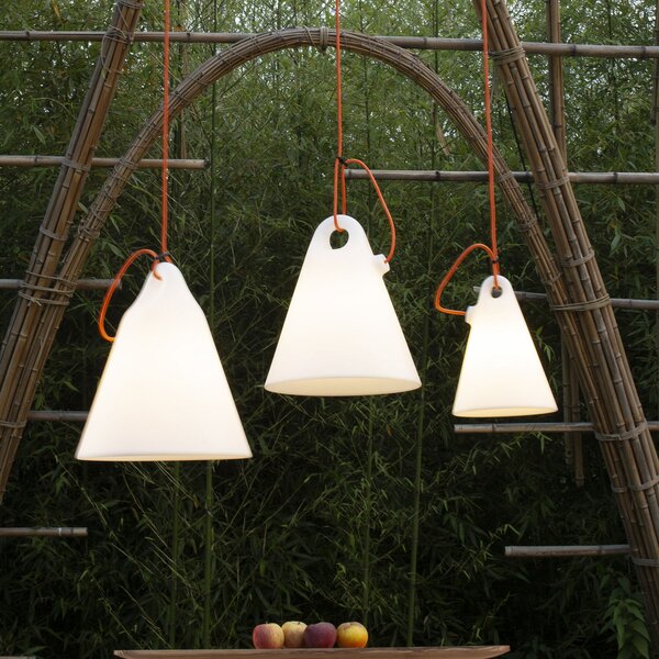 Lămpi de exterior Martinelli Luce, Trilly, Alb, Terasă, Plastic, Design