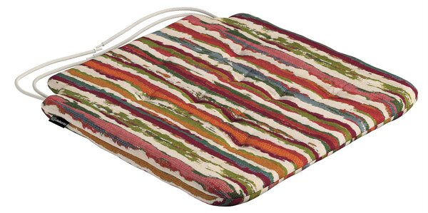 Pernă scaun Oleg culoare multicolor Țesătură împletitură, cu model