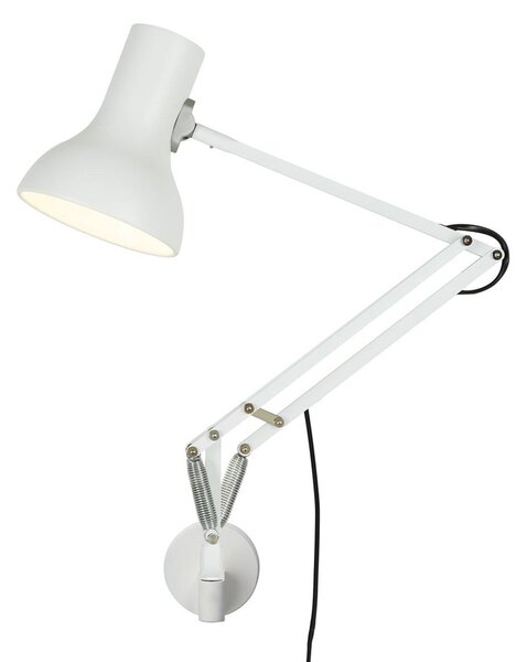 Lampă de perete Anglepoise, Type 75, Alb, Studiu / Birou, Metal, Design industrial