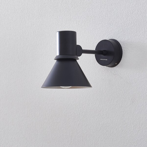Lampă de perete Anglepoise, Type 80 W1, Negru, Camera de zi, Metal, Design