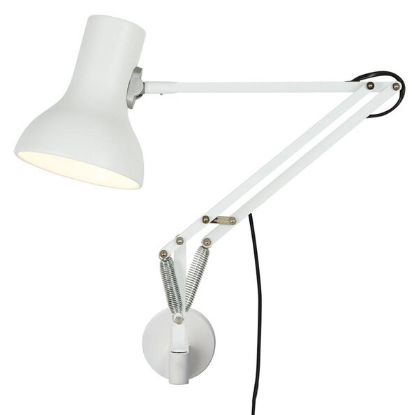 Lampă de perete Anglepoise, Type 75, Alb, Studiu / Birou, Metal, Design industrial