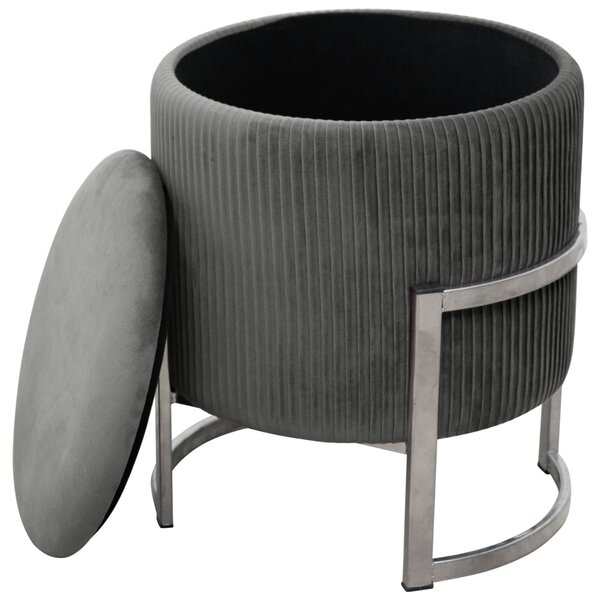 Taburete Pankaj (grafit). Promo -19%. 1071269