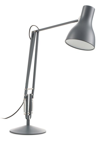 Lampadar Anglepoise, Type 75, Gri, Camera de zi, Metal, Design industrial