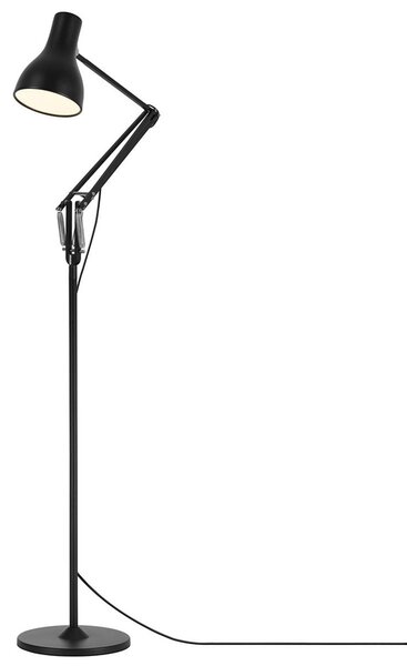 Lampadar Anglepoise, Type 75, Negru, Camera de zi, Metal, Design industrial