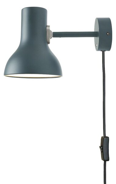 Lampă de perete Anglepoise, Type 75 Mini, Gri, Camera de zi, Metal, Design