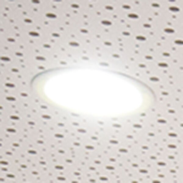 Regiolux Lampă LED încastr. loda-LDESO Ø 20cm 4000K 2.622lm, Alb, Hol, Plastic, Corpuri de iluminat încastrate rotunde