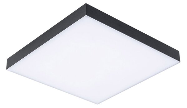 Paulmann Velora Rainbow Panel 30x30cm negru RGBW, reglabil, Negru, Camera de zi / sufragerie, Metal, Modern