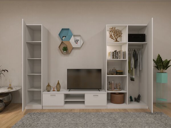 Living Terra 3 piese, Disponibul in 3 Culori, Din Pal de 18 mm