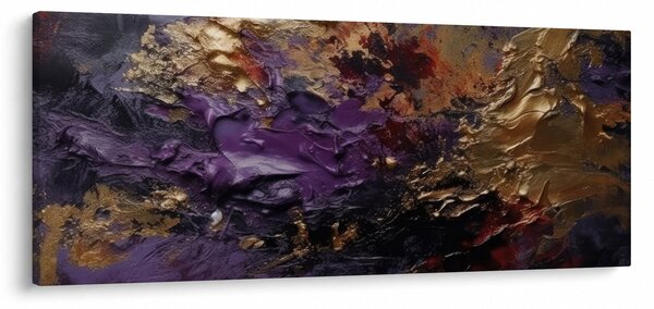 Tablou - Abstracție texturată (120x50 cm)