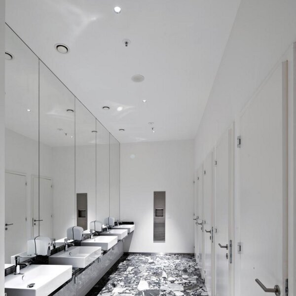 Zumtobel Diamo lampă de încastrat Bluetooth Flood 3.000 K, reglabil, Alb, Metal, Corpuri de iluminat încastrate rotunde