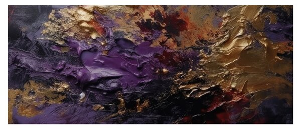 Tablou - Abstracție texturată (120x50 cm)