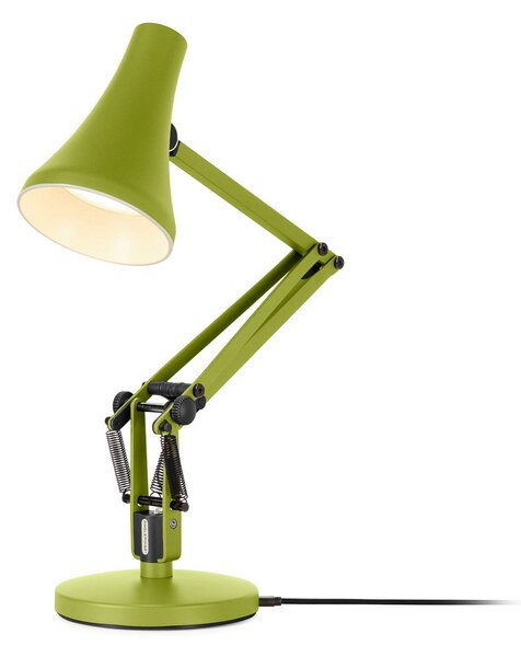 Lampă de masă Anglepoise, 90 MINI MINI VIVID, reglabil, Verde, Studiu / Birou, Metal, Design industrial