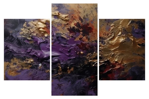 Tablou - Abstracție texturată (90x60 cm)