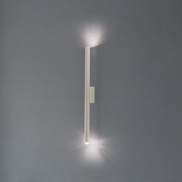 SOLLUX LIGHTING Aplică de perete Pastelo, bej, înălțime 20 cm, oțel, 2 becuri., reglabil, Bej, Camera de zi / sufragerie, Metal, Modern