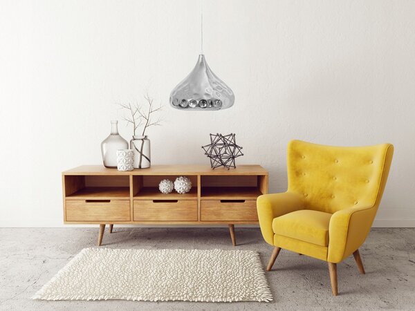 Lampa DE TAVAN oglinda Silver APP272-1CP