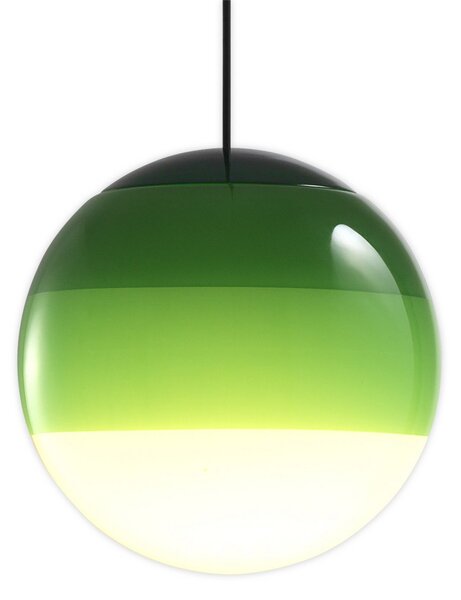 Lustră Pendul MARSET, Dipping Light, reglabil, Verde, Camera de zi, Sticlă, Design
