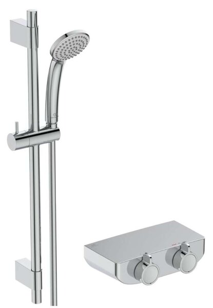 Ideal Standard CeraPlus - Set de duș cu termostat, crom A7607AA