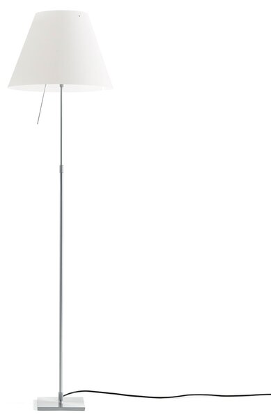 Lampadar Luceplan, Costanza, Alb, Camera de zi, Metal, Design