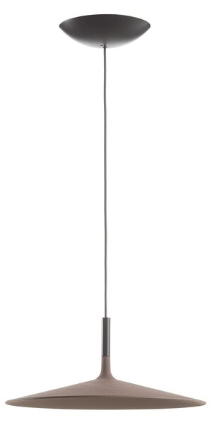 Lustră Pendul Foscarini, Aplomb Large, reglabil, Maro / Rugină, Bucătărie, Beton, Design