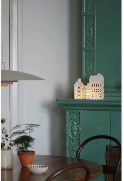 Lampă de masă Markslöjd, Alb, Camera de zi, Ceramică