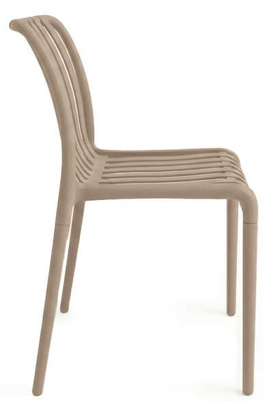 Set de gradina TREGO ISLAND - 2 scaune si masa rotunda ø 60 cm, bej
