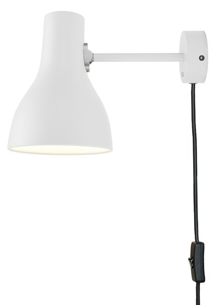 Lampă de perete Anglepoise, Type 75, reglabil, Alb, Camera de zi, Metal, Design