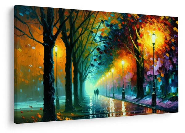 Tablou - Plimbare de noapte (90x60 cm)