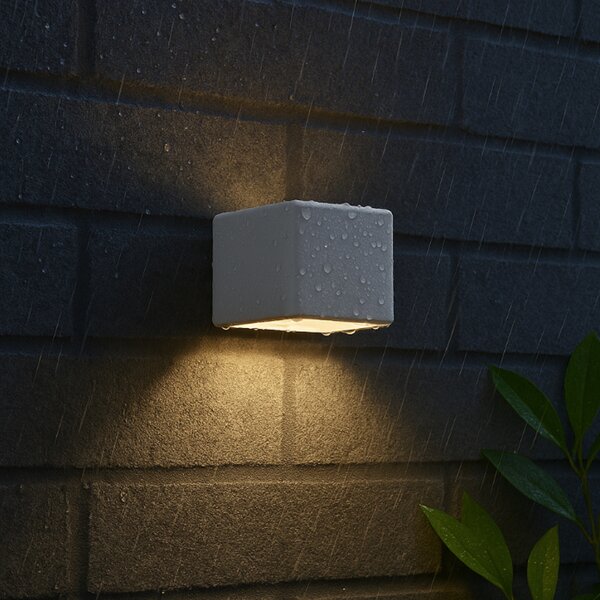 FH Lighting Aplică de perete Magnetics LED, albă, USB, detector mișcare, Alb, Hol, Metal, Modern