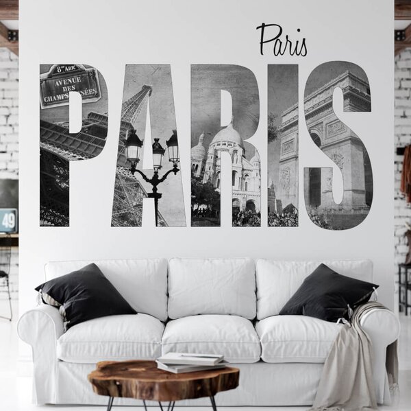 Autocolant pentru perete - Paris