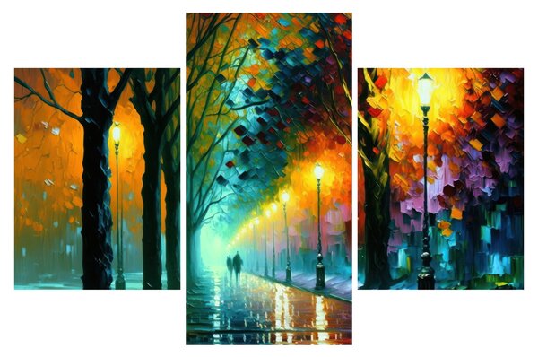 Tablou - Plimbare de noapte (90x60 cm)