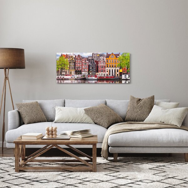 Tablou - Amsterdam, case de dans (120x50 cm)