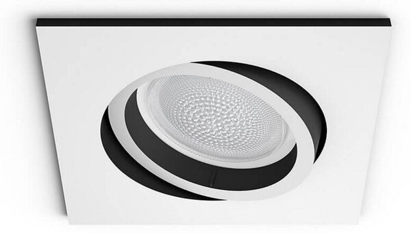 Centura Recessed Squared Bluetooth White/Color Amb. White