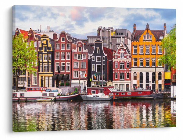 Tablou - Amsterdam, case de dans (70x50 cm)