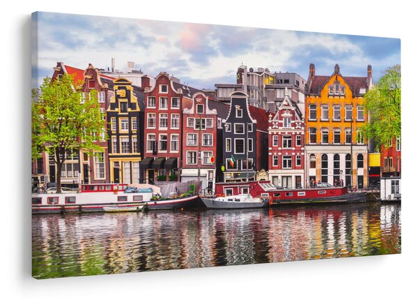 Tablou - Amsterdam, case de dans (90x60 cm)