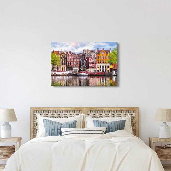 Tablou - Amsterdam, case de dans (90x60 cm)
