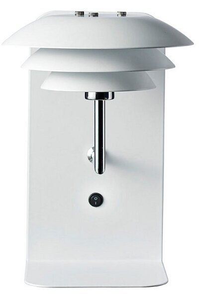 Lampă de perete Dyberg Larsen, DL20 USB Shelf, reglabil, Alb, dormitor, Metal, Scandinavă